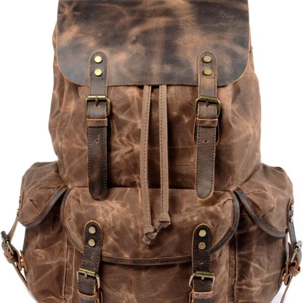 Waxed Canvas Laptop Daypack