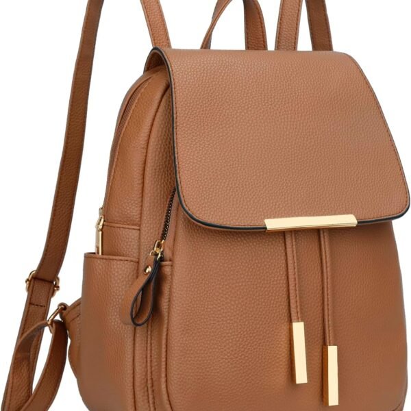 Lychee Grain Leather Casual Bag
